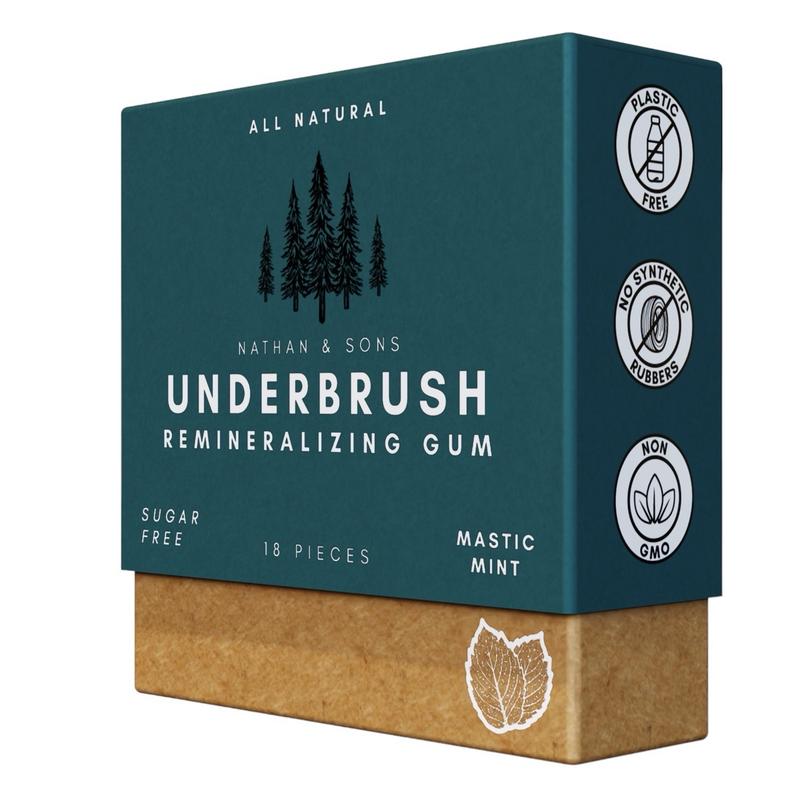 UNDERBRUSH GUM - MASTIC MINT-4 PACKS